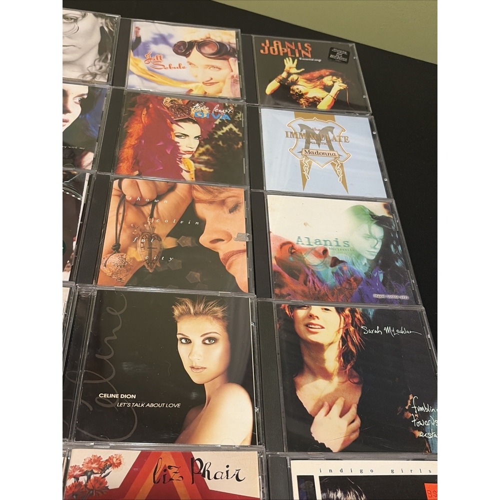 FEMALE SINGERS LOT OF 18 CDs BUNDLE DISCS Alanis Morissette, Sheryl Crow, Celine - Picture 8 of 14